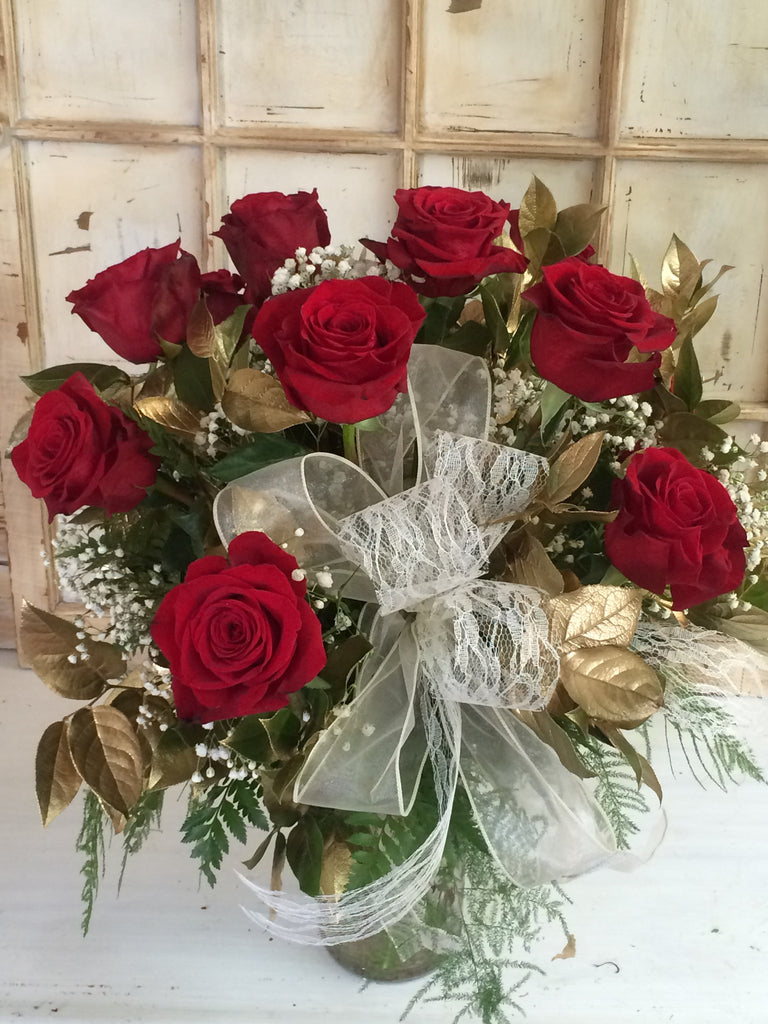 One Dozen Red Roses
