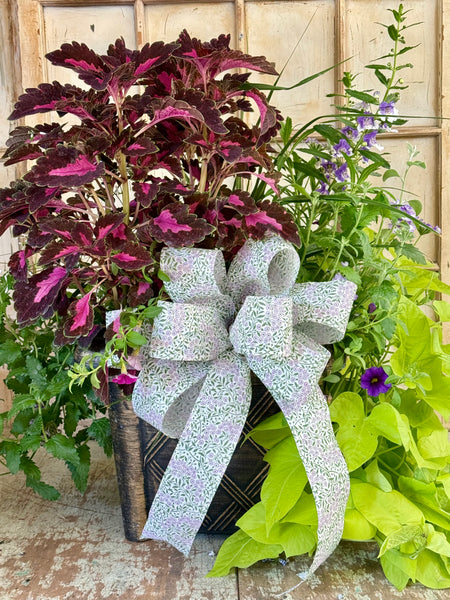 Blooming Porch Planter